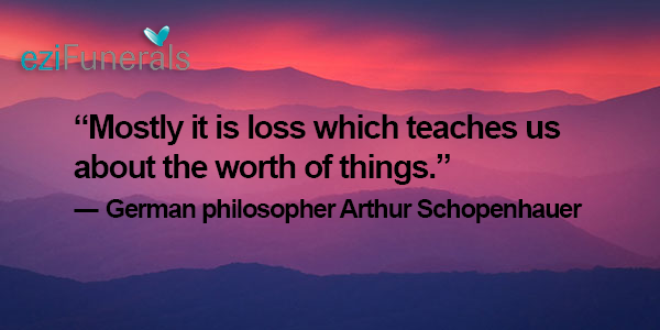LOSS TEACHES US ABOUT WORTH