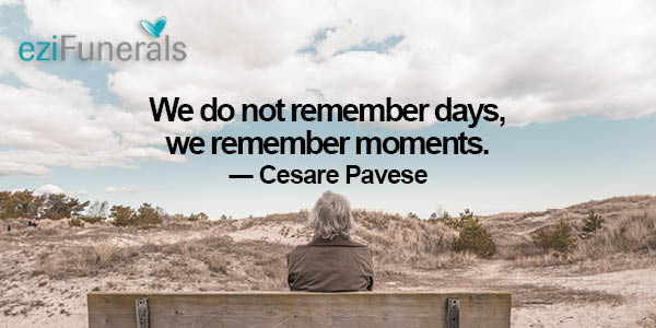 WE DO NOT REMEMBER DAYS